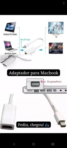 Adaptador para Macbook (Delivery)