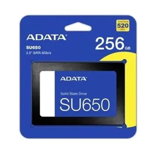SSD SU650 256GB Sata III 2,5" Adata