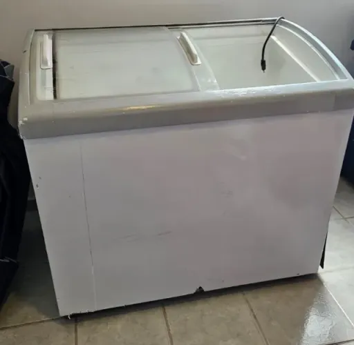 Freezer Horizontal Metal frio Branco