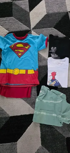 Lote 18 - camisas menino 8 anos