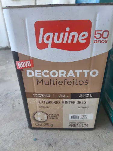 Tintas Iquine Decoratto Multiefeitos e Decoratto Classico