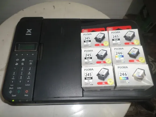 Impressora Canon Pixma MX492  + 6 Cartuchos Novos