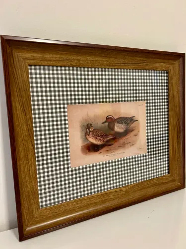 Quadro decorativo para parede patos