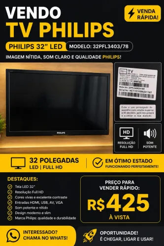 Tv Philips 32 led