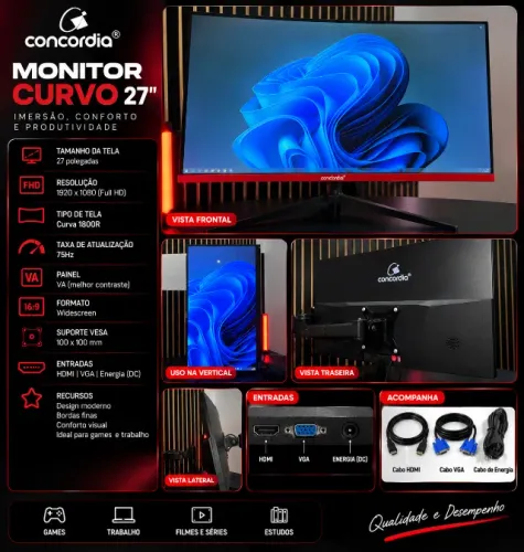 Vende-se Monitor Concórdia