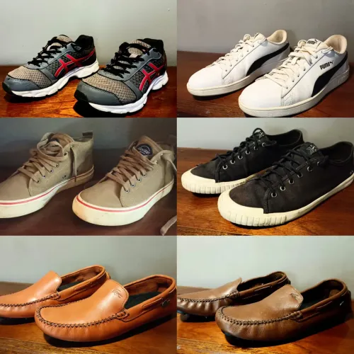 07 pares Puma Asics Redley Reseva