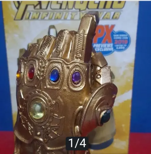 Thanos Manopla Estatueta Exclusiva Sdcc 2019