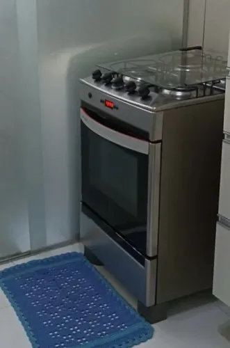 Fogão inox 4 bocas Brastemp