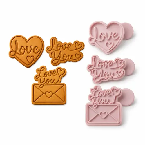 Cortador de Biscoito Romanticos