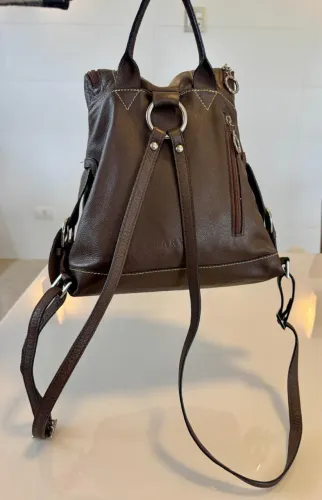 Mochila de couro