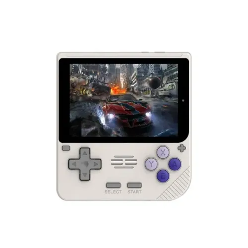 POWKIDDY V10 Console Retrô Portátil: 17+ Emuladores, 5500+ Jogos Pré-carregados, Bateria d