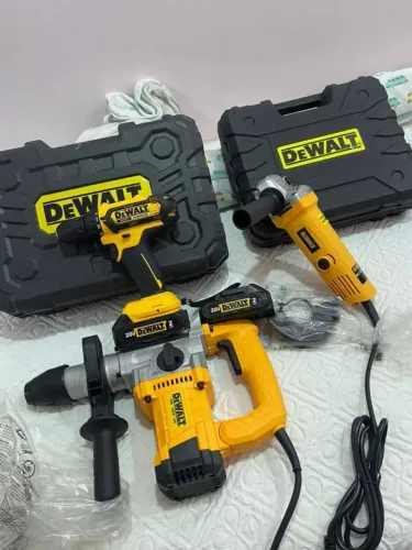 Kit Dewalt C/ 03 Maquinas 127v Zeradas Entrego