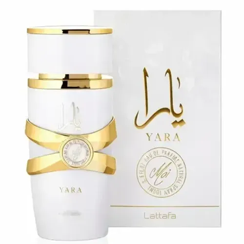 Perfume Yara Moi Lattafa Eau de Parfum Feminino 100 ml - Branco