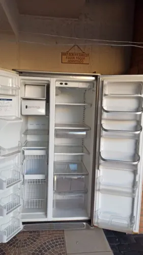 Geladeira inox Electrolux