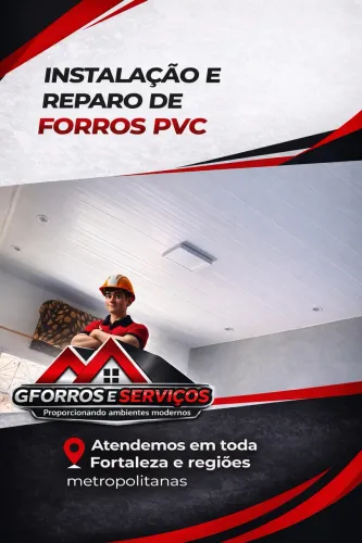 FORRO PVC EM FORTALEZA | INSTALAÇÃO + MATERIAL