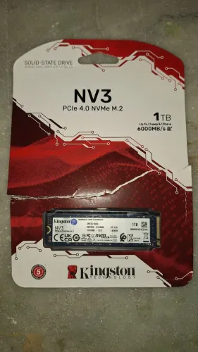 SSD M.2 NVMe Kingston NV3 1TB PCIe 4.0