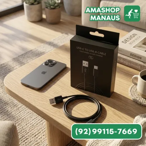 Cabo Usb C Carregamento Rapido Celular Android