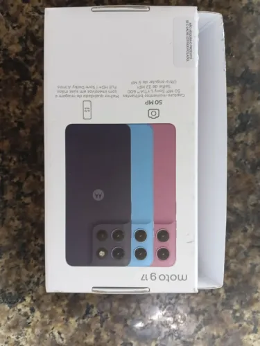 Celular novo na caixa 