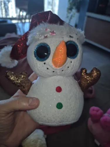 Boneco de neve Flurry - Ty Beanie Boos - Original