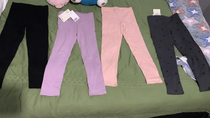 Lote 4 Leggings infantil H&M original