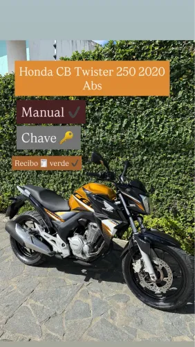 Honda CB Twister 250 2020 ?56 mil km rodados 