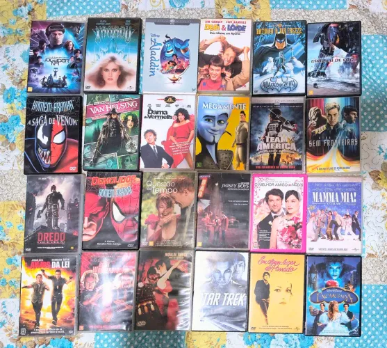 DVD Filmes Originais Lote com cinco