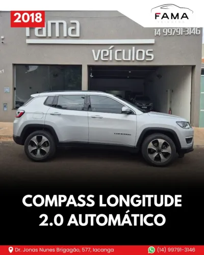 Jeep Compass Longitude 2.0 4X2 Flex 16V Aut. 2018