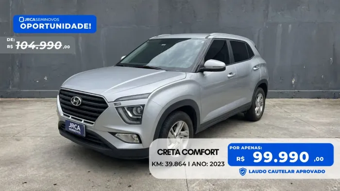 Hyundai Creta Comfort 1.0 TB 12V Flex AUT 2023