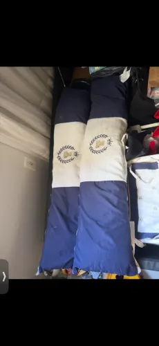 Kit berço americano menino rei completo 