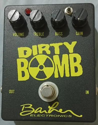 Pedal de guitarra Barber Electronics Dirty Bomb Distortion - High Gain Boutique