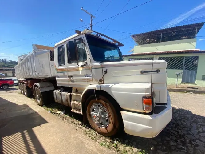 SCANIA T113 H 4X2 1994 + CARRETA CAÇAMBA RANDON 1994 - EXCELENTE MECÂNICA