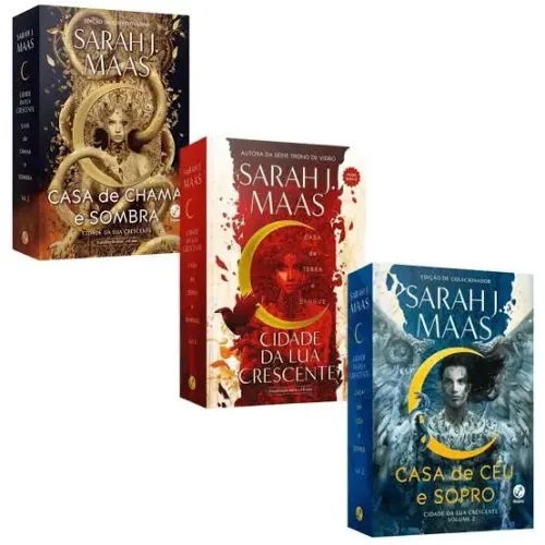 Trilogia Cidade da Lua crescente ; sarah j maas