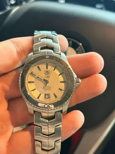 Relógio Tag heuer link automático raro é muito novo!