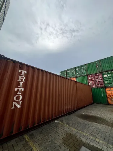 Container em terminal Rio 