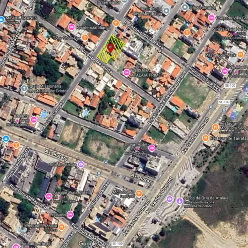 Terreno - 1.488 m² - 350m da Orla - Bairro Atalaia
