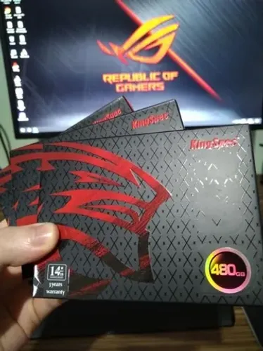 Ssd Kingfast 480gb Original Lacrado Com Garantia