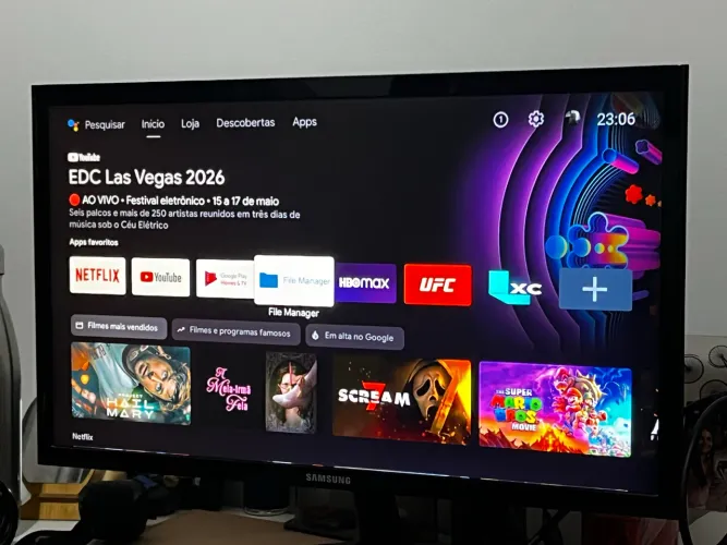 Monitor da Samsung pouco usado