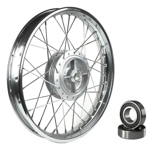 Roda Traseira Ybr 125 00/08 Factor 125 4mm Montada Alinhada