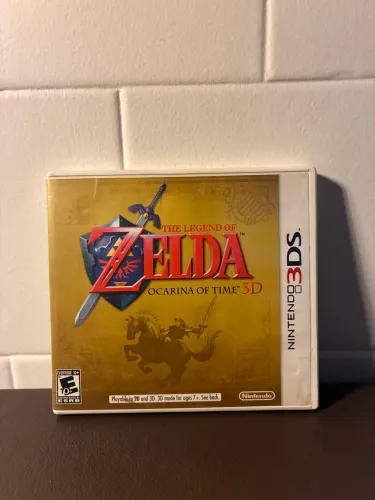 Zelda Ocarina of Time CIB Completo Nintendo 3DS