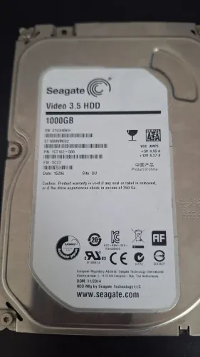 HD Seagate 1000Gb Modelo Video 3.5