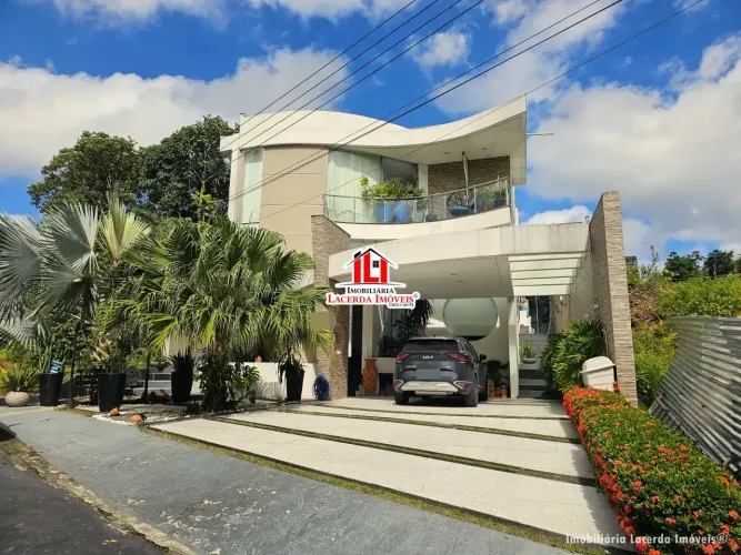 Casa Duplex  no Residencial Reserva do Parque com 4 suítes 271m² em Ponta Negra - Manaus -