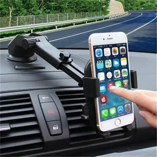 Suporte de celular para carro com fixação no Painel e Parabrisa