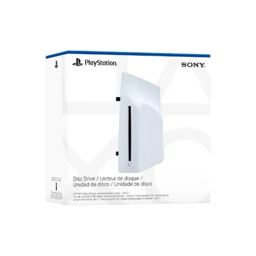 Leitor de Disco Para Playstation 5 Slim, PS5 Pro Sony, Edição digital, Branco