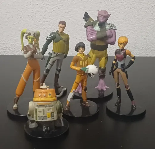 Conjunto figures Star Wars Rebels