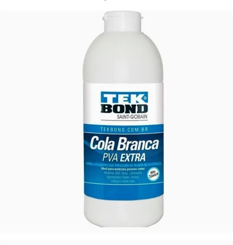 Tekbond Cola De Alta Resistencia Branca Pva Extra, 1kg
