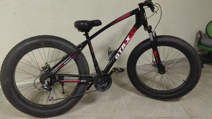 Bicicleta Fat Bike GTR-X Aro 26 - Pneus Largos 4.0 - Alumínio / Shimano