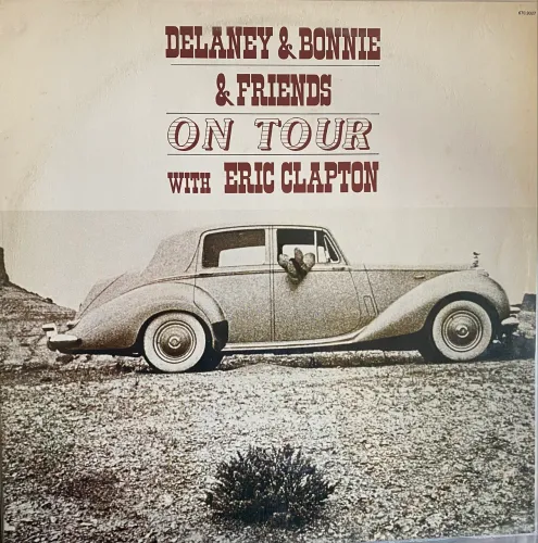 Disco de vinil Delaney e Bonnie e friends with Eric Clapton (raro)