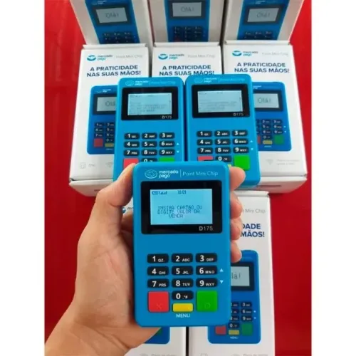 Maquininha De Cartão Mercado Pago Point Mini Nfc Bluetooth