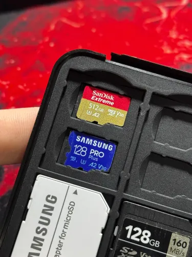 SanDisk Extreme PRO 512GB microSD A2 V30 - Pouquíssimo uso
