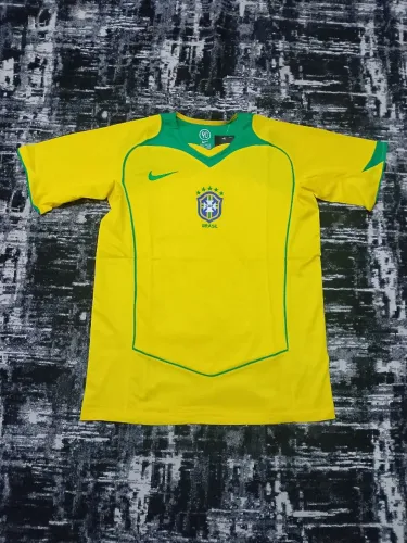 Camisa retro do Brasil 2004
